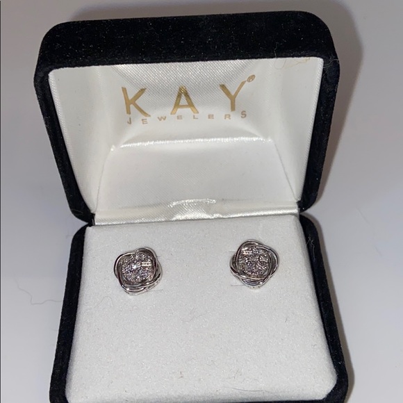 Kay Jewelers Jewelry - 100% real diamond earrings